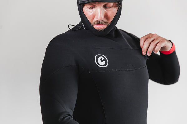 4+/3mm Hooded Men's Wetsuit
