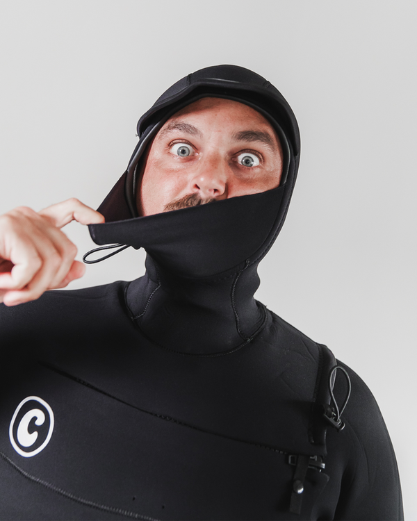 5+/4mm Men's Hooded Wetsuit