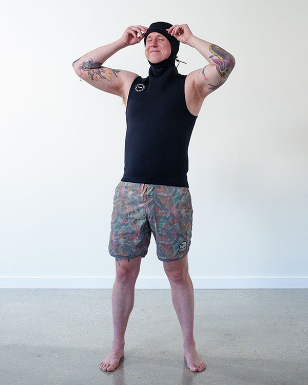 2mm Men's Hooded Wetsuit Vest