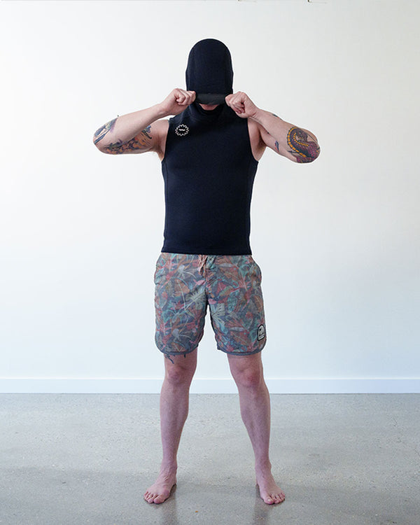 2mm Men's Hooded Wetsuit Vest