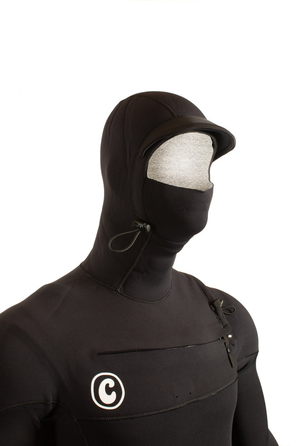 5+/4mm Men's Hooded Wetsuit