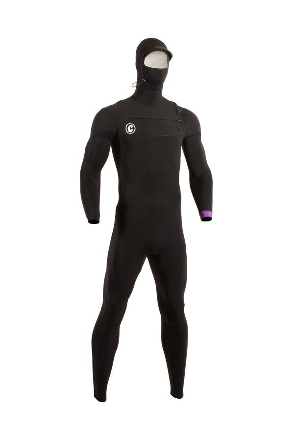 5+/4mm Men's Hooded Wetsuit