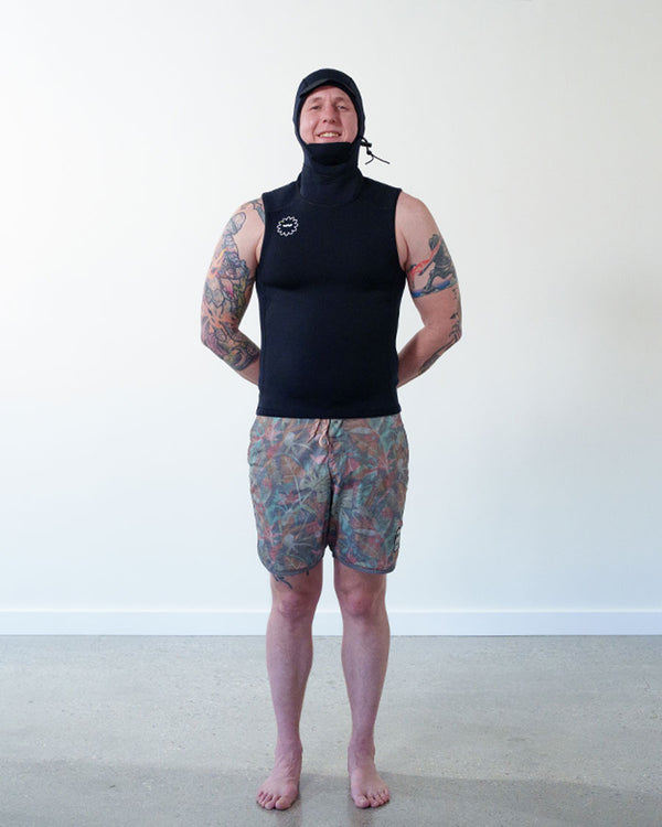 2mm Men's Hooded Wetsuit Vest